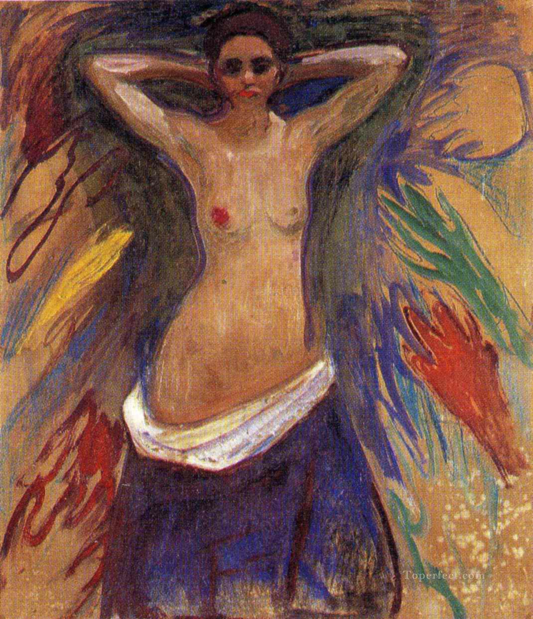las manos 1893 Desnudo abstracto Pintura al óleo